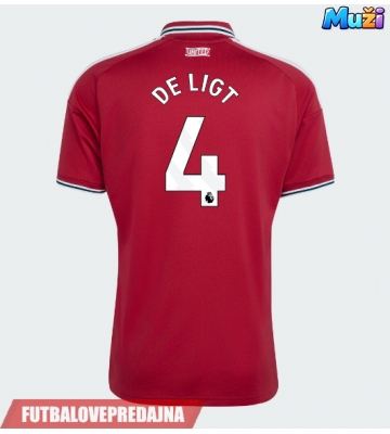Lacne Muži Futbalové dres Manchester United Matthijs de Ligt #4 2026-27 Krátky Rukáv - Domáci